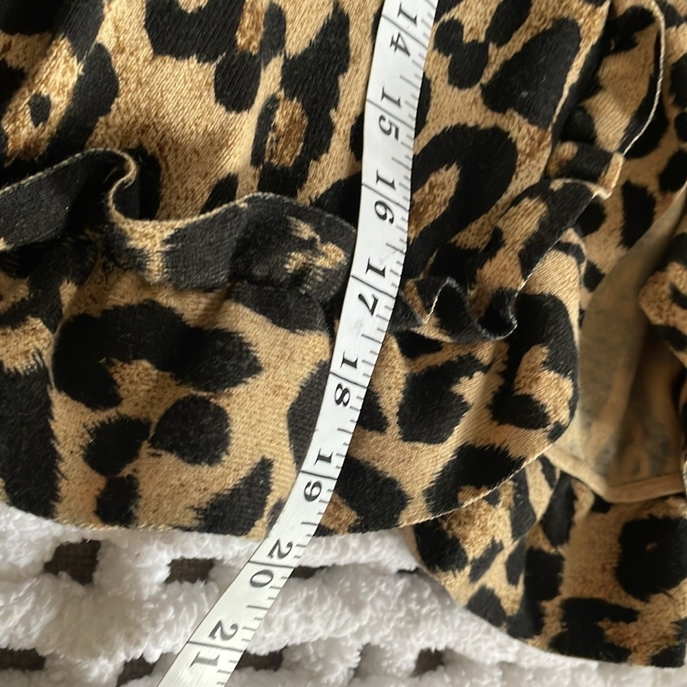 CHEETAH Ruffled BOLERO - Picture 7 of 9